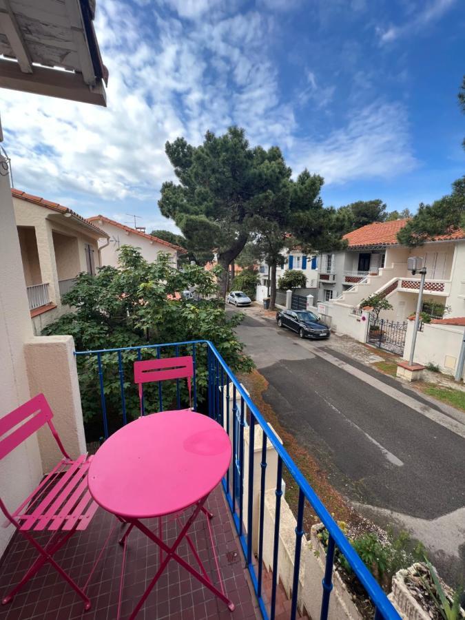 Grand F3 Vue Mer Centre Plage Proche Commerces Plage dʼArgelès Kültér fotó